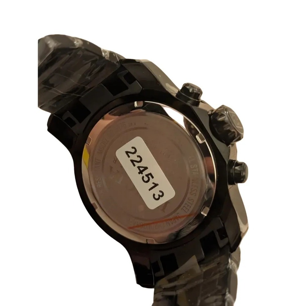 Invicta Pro Diver 0076 Chronograph Watch 48 mm Black Ion Plated Stainless Steel - Picture 11 of 16